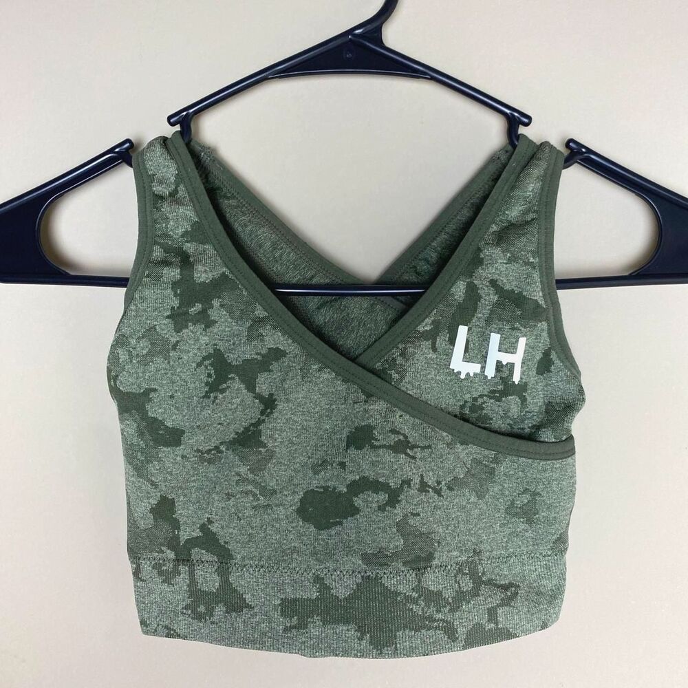 Unbranded Women's Green and Khaki Bra
